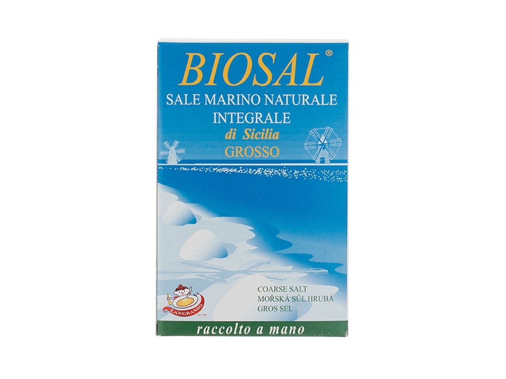 Bio Mořská sůl hrubá 1kg BIOSAL